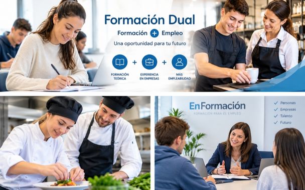 Formación dual: qué es, cómo funciona y por qué combina formación y empleo